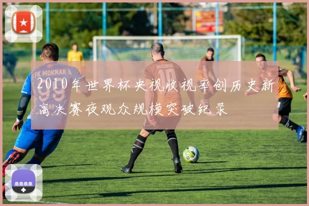 2010年世界杯央视收视率创历史新高决赛夜观众规模突破纪录